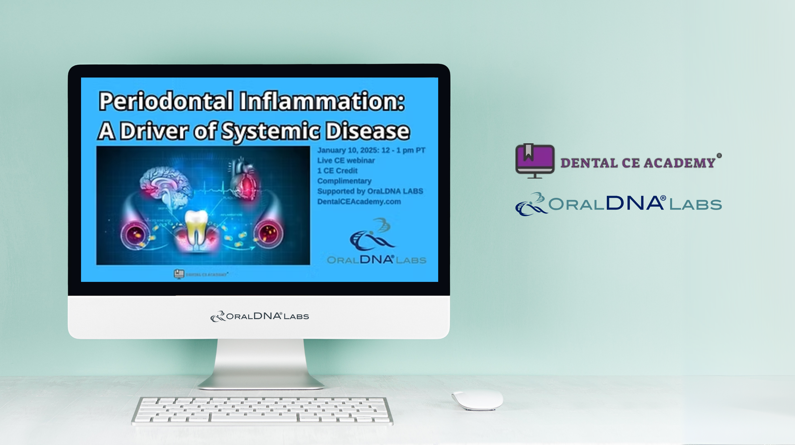 Unlock the Connection Between Periodontal Inflammation and Systemic Disease: A Free Webinar